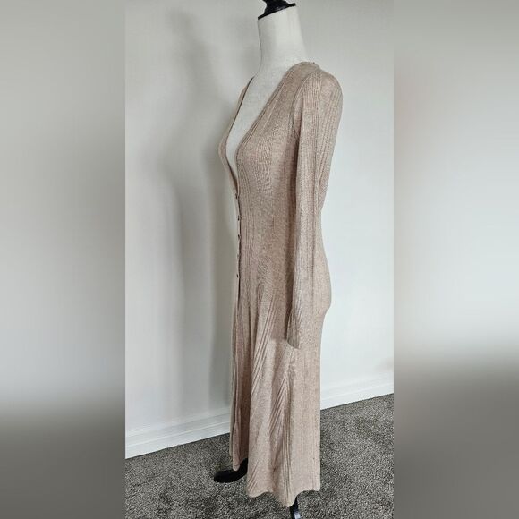 Nwt Papillon brand sweater dress/ long cardigan - Picture 5 of 8